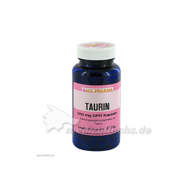 L-TAURIN 500mg, 100 ST – PZN 1290661