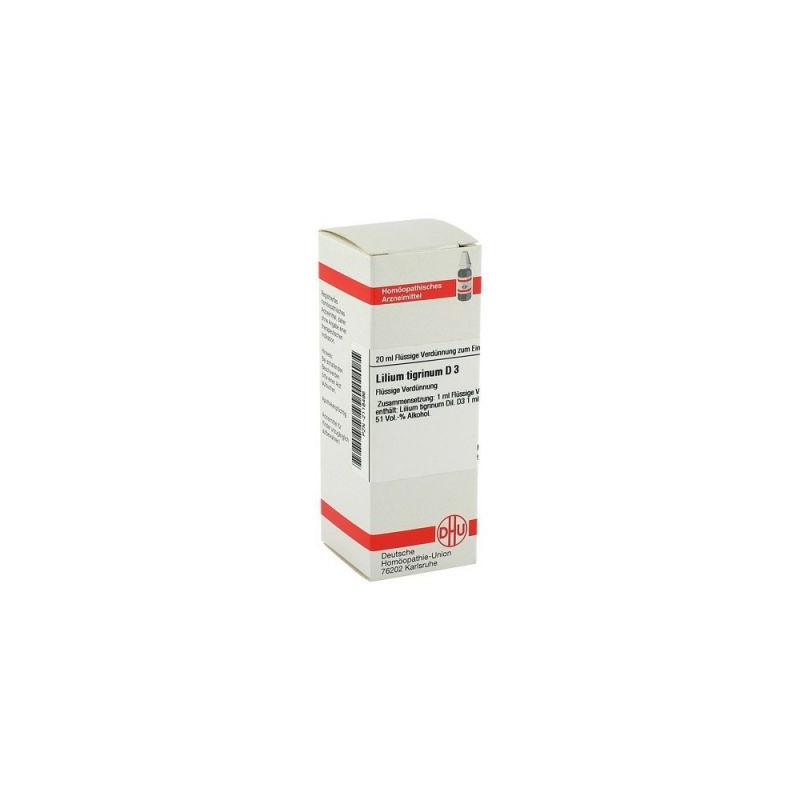 Lilium Tigrinum D 3 Dilution (20 ml) – PZN 2118496