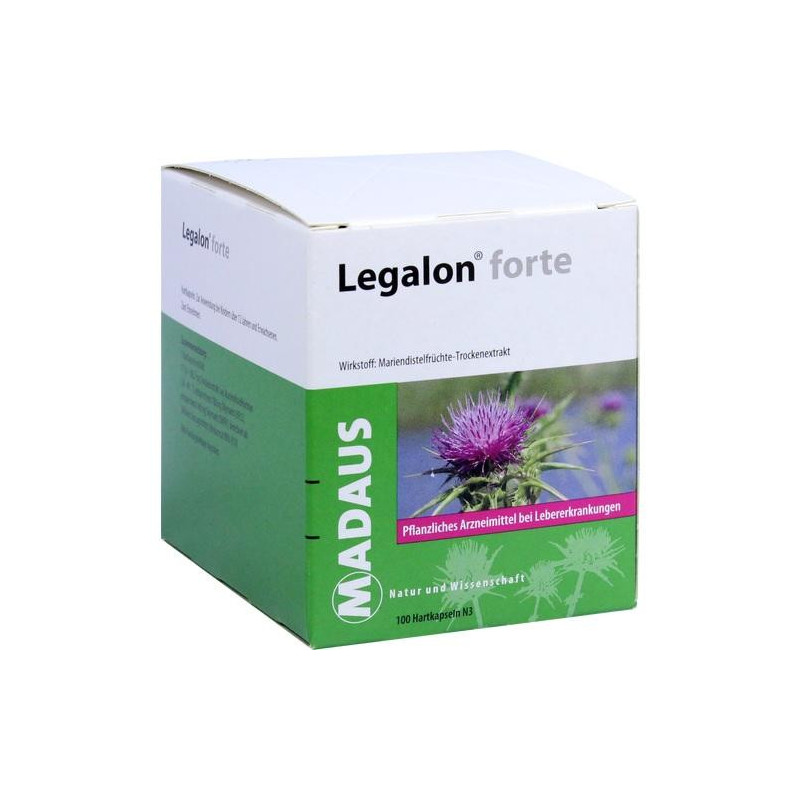 Legalon forte Madaus Kapseln, 100 ST – PZN 4258439