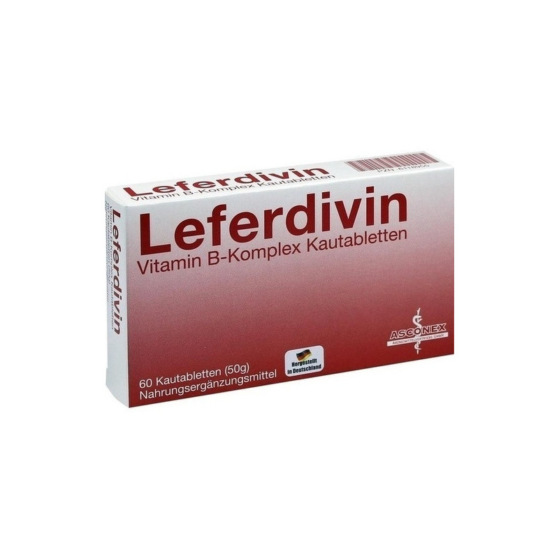 Leferdivin Vitamin B-Komplex Kautablette, 60 ST – PZN 6118955