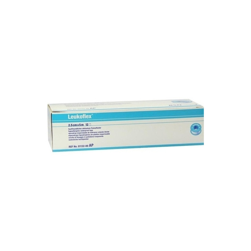 LEUKOFLEX 5MX2.5CM, 12 ST – PZN 4593451