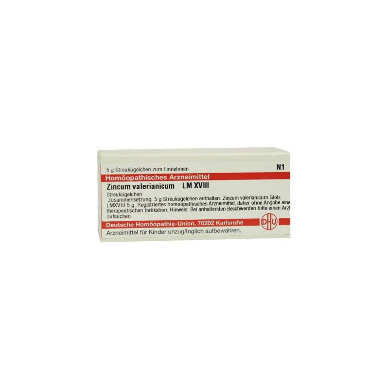 Lm Zincum Valerianicum Xviii Globuli (5 g) – PZN 2660249