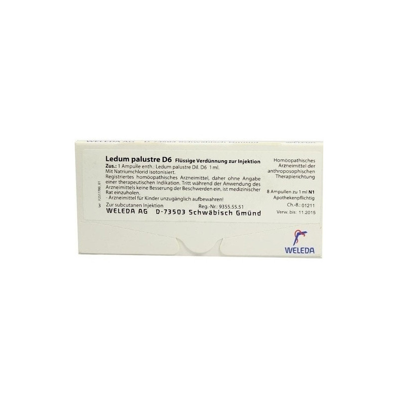 Ledum palustre D6, 8 ST – PZN 7055062