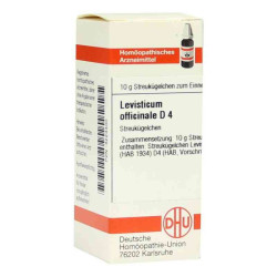 Levisticum Off. D 4 Globuli (10 g) – PZN 4224400