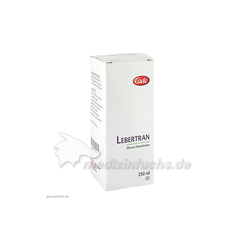 Lebertran Caelo HV-Packung, 250 ML – PZN 3396139