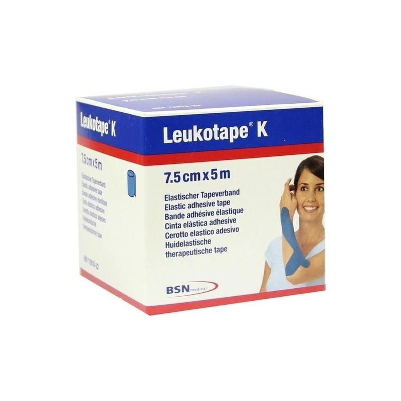 Leukotape K 7.5cm blau, 1 ST – PZN 1907446