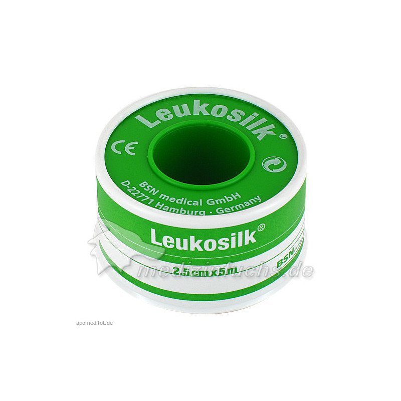 LEUKOSILK 5MX2.5CM, 1 ST – PZN 626225