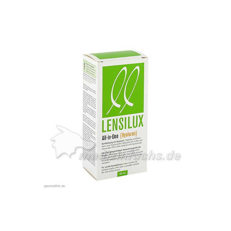 Lensilux All-in-One Hyaluron f.weiche Kontaktlinse, 60 ML – PZN 5976993
