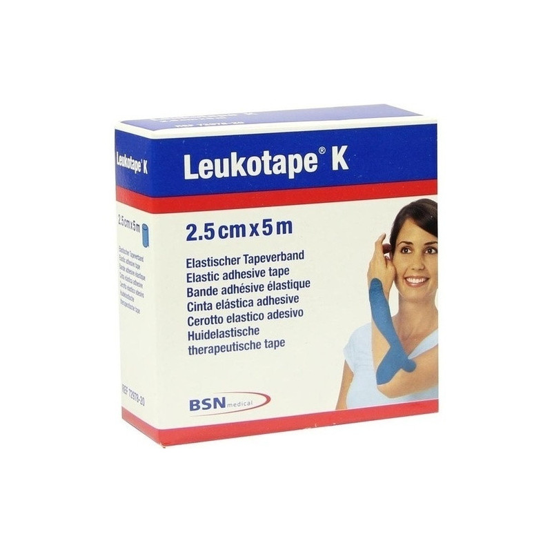 Leukotape K 2.5cm blau, 1 ST – PZN 1907417