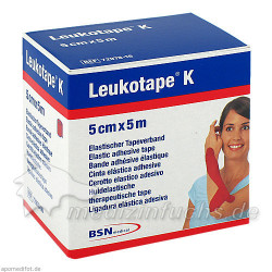 Leukotape K 5cm rot, 1 ST – PZN 1907392