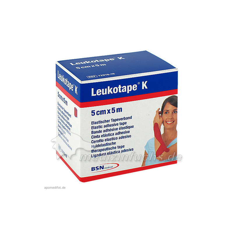 Leukotape K 5cm rot, 1 ST – PZN 1907392