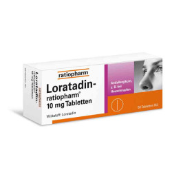 Loratadin-ratiopharm 10mg (50 stk) – PZN 142906