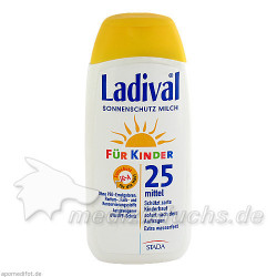 Ladival Kinder Sonnenmilch LSF25, 200 ML – PZN 3375143