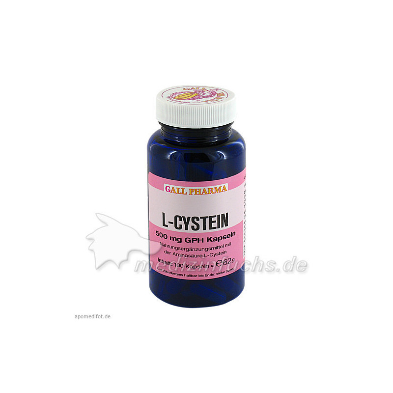 L-CYSTEIN 500mg, 100 ST – PZN 1290520