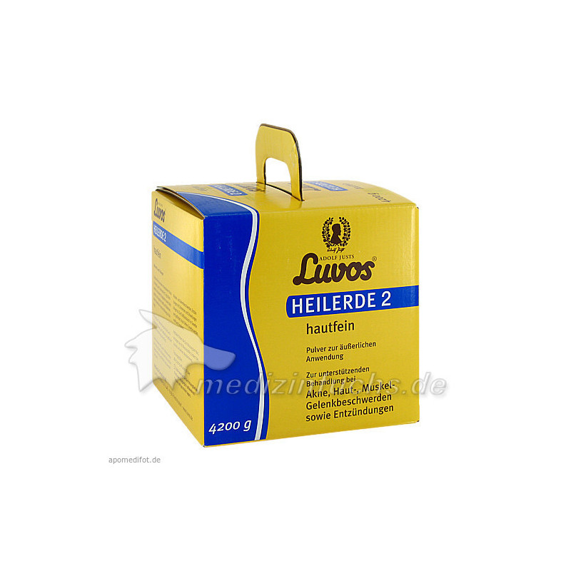Luvos Heilerde 2 hautfein, 4200 G – PZN 5039283