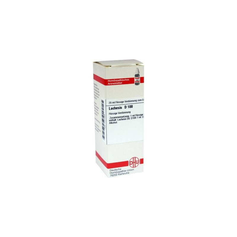 Lachesis D 100 Dilution (20 ml) – PZN 7171584