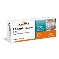 Laxans-ratiopharm 5mg (30 stk) – PZN 3797915