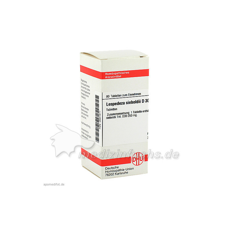 LESPEDEZA SIEBOLDII D30, 80 ST – PZN 1011