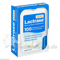 Lactrase 3300 FCC Tabletten im Klickspender, 100 ST – PZN 9545215