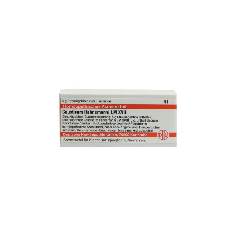 Lm Causticum Xviii Globuli Dhu Hahnemann  (5 g) – PZN 2658962