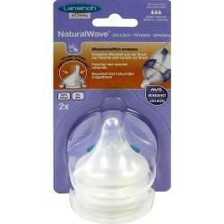 Lansinoh NaturalWave Sauger L, 2 ST – PZN 10272975
