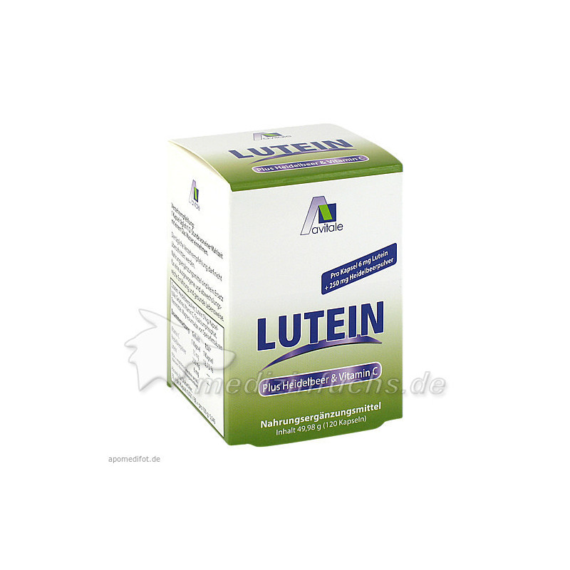 Lutein Kaps 6mg+Heidelbeer, 120 ST – PZN 4347700