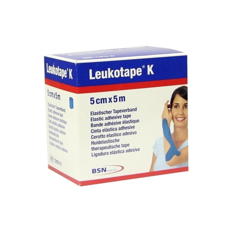 Leukotape K 5cm blau, 1 ST – PZN 1907423