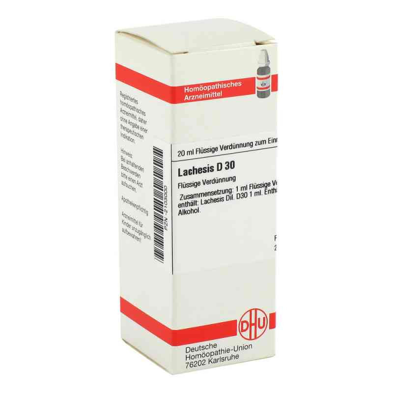Lachesis D 30 Dilution (20 ml) – PZN 2103000