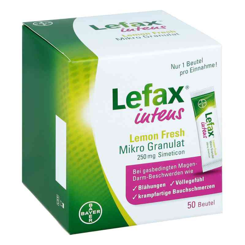 Lefax intens Lemon Fresh 250 mg Granulat (50 stk) – PZN 13248486