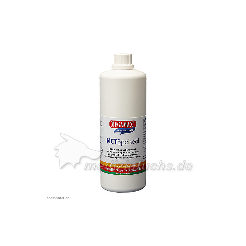 MCT 100% rein Megamax, 1000 ML – PZN 7498428