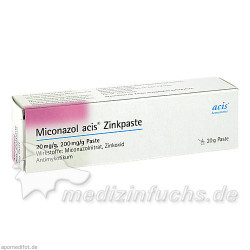 Miconazol acis Zinkpaste, 20 G – PZN 6915261