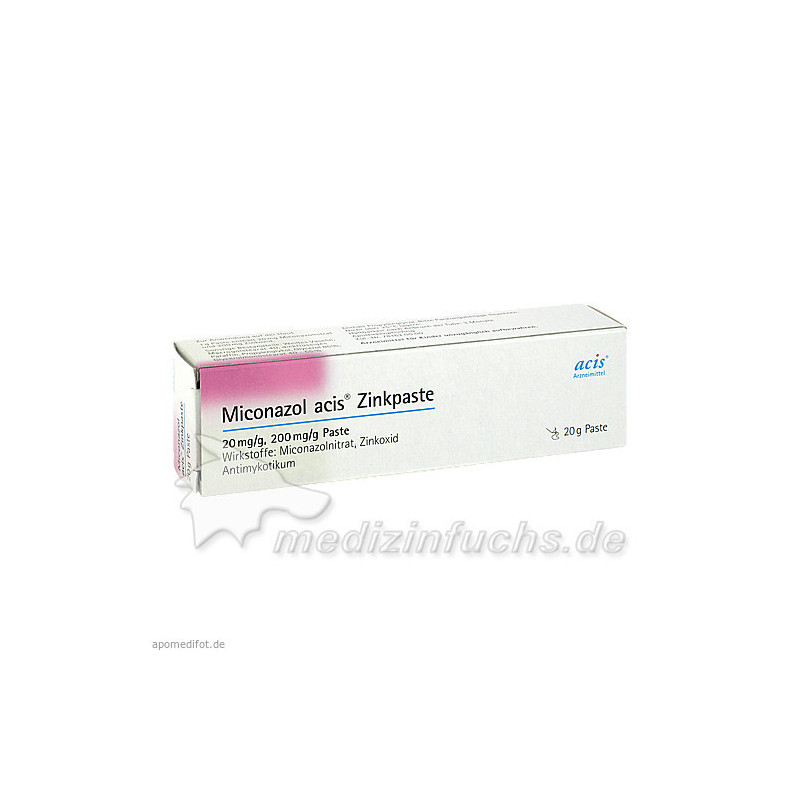 Miconazol acis Zinkpaste, 20 G – PZN 6915261