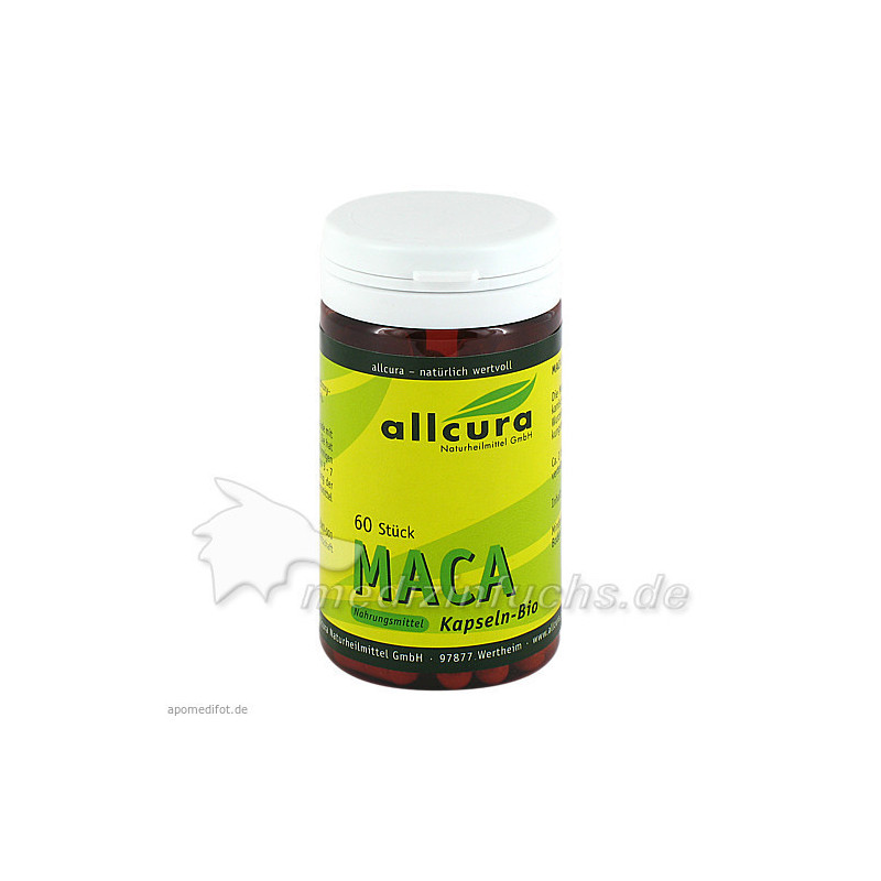 Maca Kapseln 500mg, 60 ST – PZN 744485