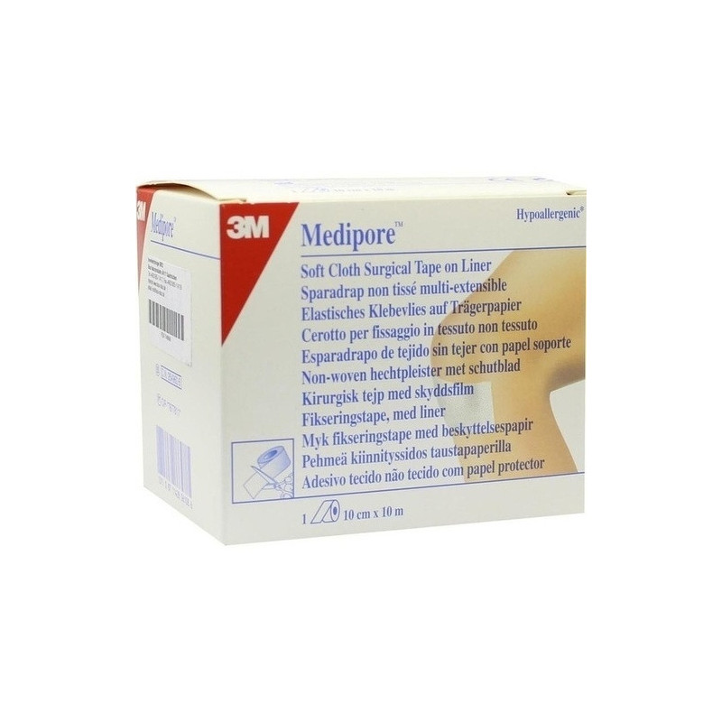 Medipore hypoallergen 10cmx10m 2991/2, 1 ST – PZN 7148668