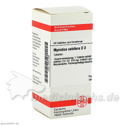 MYRISTICA SEBIFERA D 3, 80 ST – PZN 1399