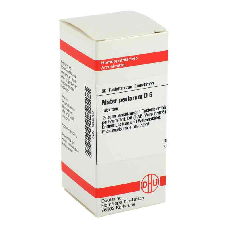 Mater Perlarum D 6 Tabletten (80 stk) – PZN 4226793