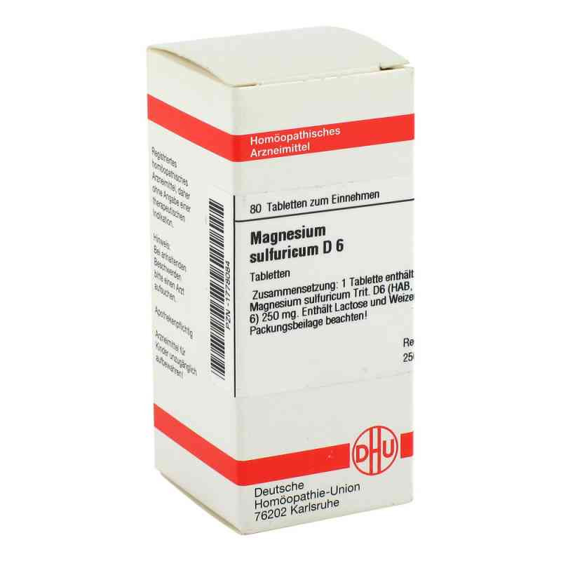Magnesium Sulfuricum D 6 Tabletten (80 stk) – PZN 1778084