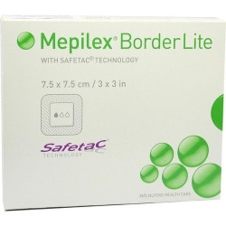 Mepilex Border Lite Verband 7.5cmx7.5cm, 5 ST – PZN 4040516