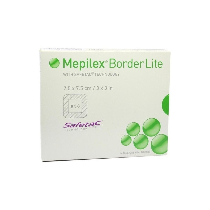 Mepilex Border Lite Verband 7.5cmx7.5cm, 5 ST – PZN 4040516