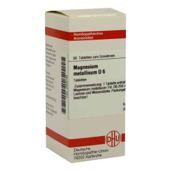 Magnesium Metallicum D 6 Tabletten (80 stk) – PZN 2926799