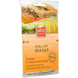 Merz Spezial Peel of Maske Papaya & Ananas, 2X7.5 ML – PZN 4944844