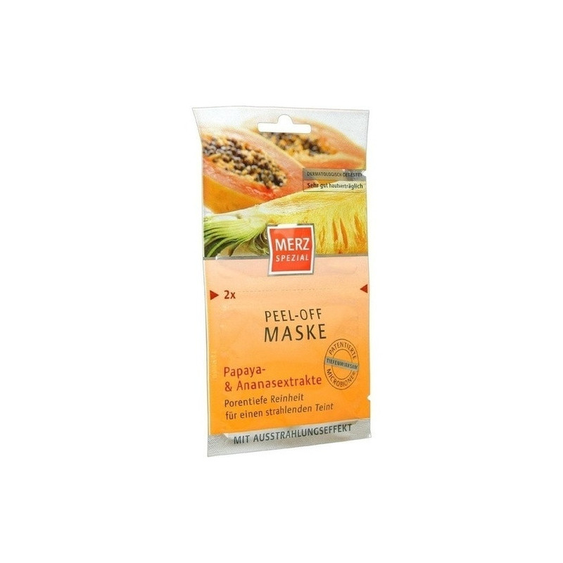 Merz Spezial Peel of Maske Papaya & Ananas, 2X7.5 ML – PZN 4944844