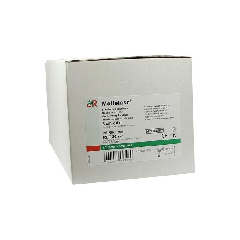 Mollelast 8cmx4m einz.verp.steril, 20 ST  – PZN 4780710