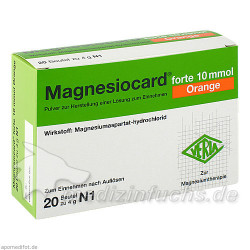 Magnesiocard forte 10 mmol Orange, 20 ST  – PZN 2470336