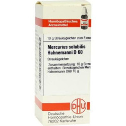 Mercurius Solub. D 60 Globuli Hahnemann  (10 g) – PZN 4227427