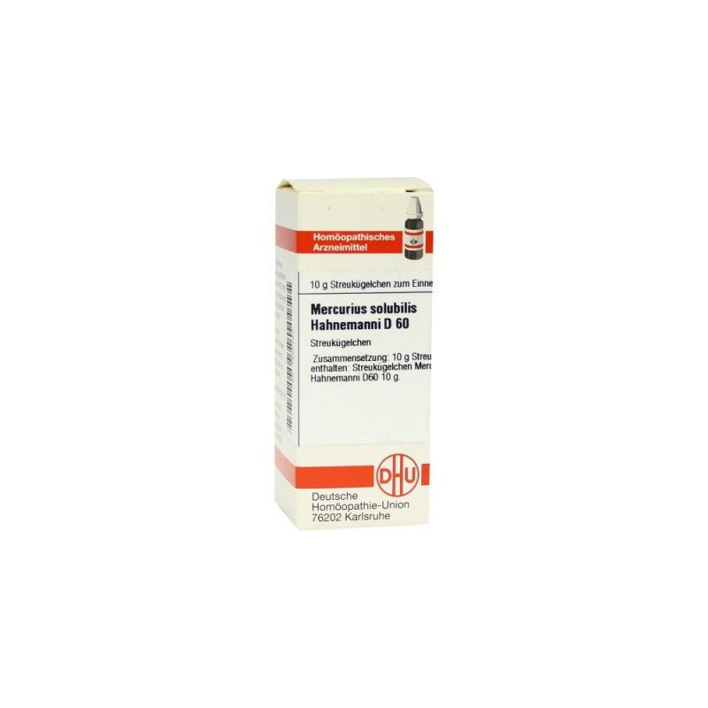 Mercurius Solub. D 60 Globuli Hahnemann  (10 g) – PZN 4227427