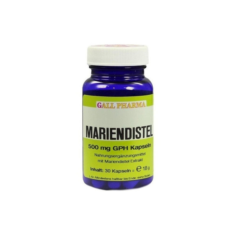 Mariendistel 500mg GPH Kapseln, 30 ST – PZN 5530263