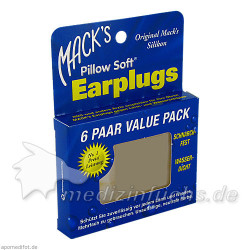 MACKS Earpluggs, 6X2 ST – PZN 729267