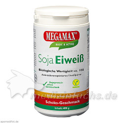 MEGAMAX Soja Eiweiss Schoko, 400 G – PZN 3246397