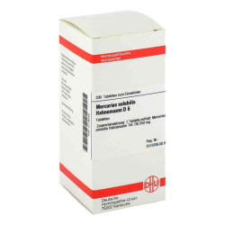 Mercurius Solub. D 6 Tabletten Hahnemann  (200 stk) – PZN 2116445